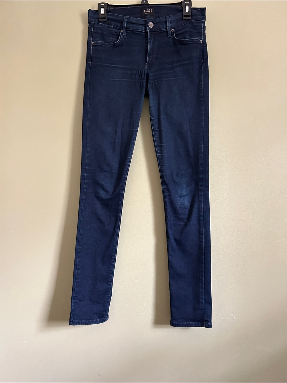 AGOLDE Colette Dark Blue High Rise Skinny Jeans Size 29